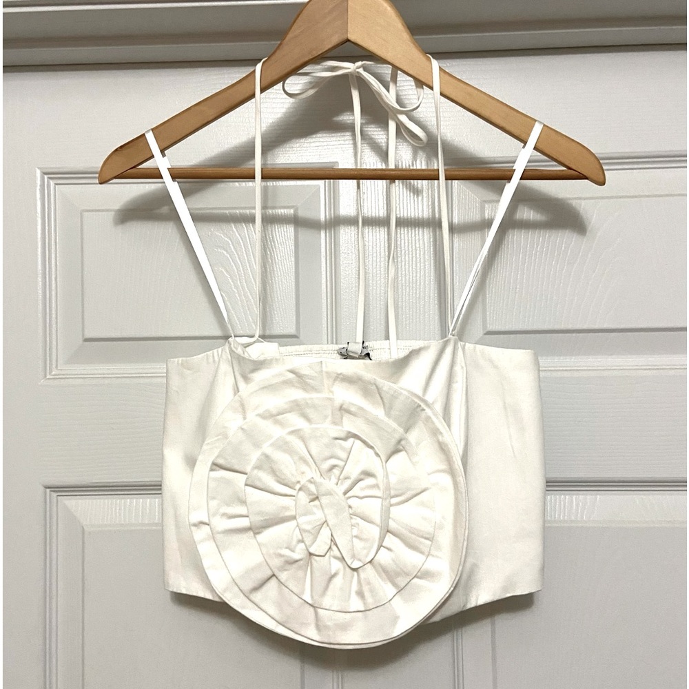 Gianni Bini Rosetta Crop Top